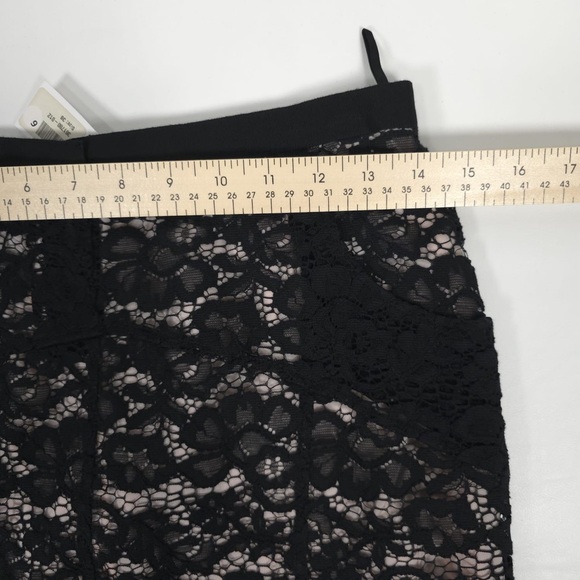 NWT NINA RICCI PARIS Floral Lace Mini Skirt Made in Slovakia 🇸🇰 Size 38 US 8 - Picture 5 of 16